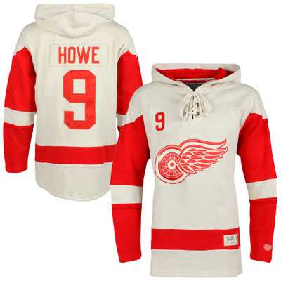 Detroit Red Wings #9 Gordie Howe White All Stitched Hooded Sweatshirt,We sell and wholesale Detroit Red Wings #9 Gordie Howe White All Stitched Hooded Sweatshirt on line form chian!